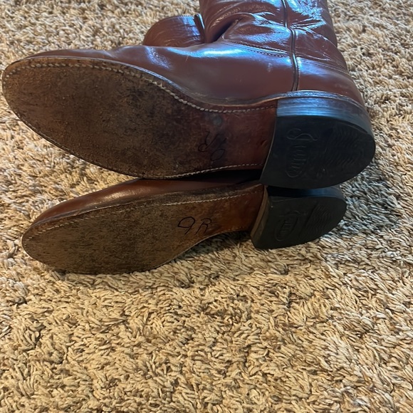 Justin boots size 6.5B style 3802 - Picture 6 of 7